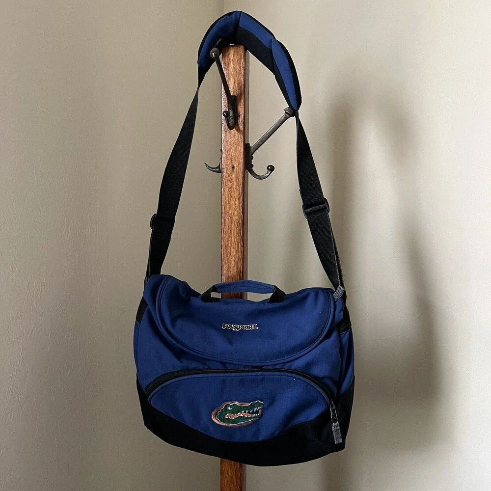 JANSPORT Shoulder Bag Messenger Laptop Tote FLORIDA GATORS UF